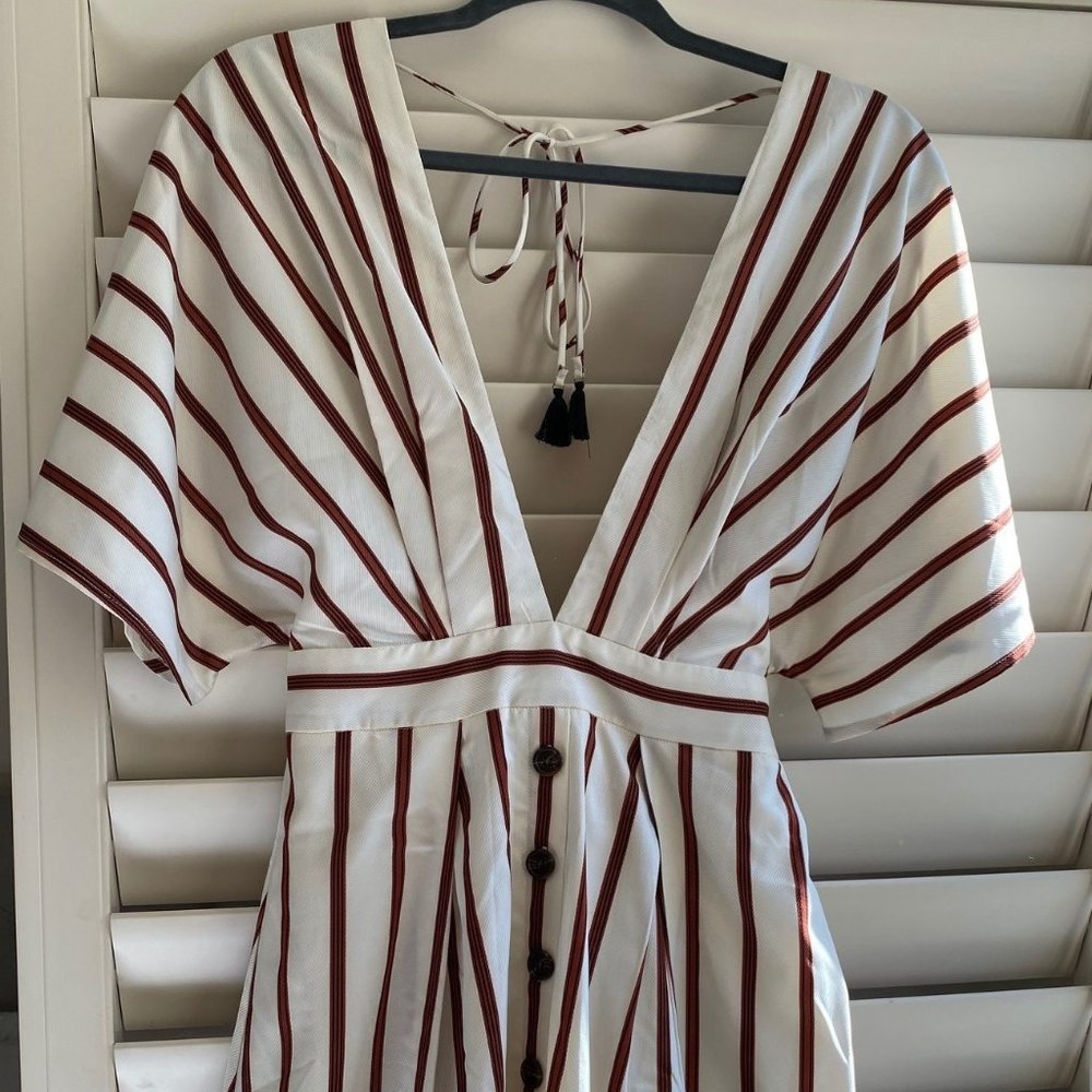 Striped Skater Dress